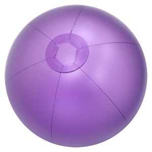 12" Inflatable Opaque Purple Beach Ball 1 12" Inflatable Opaque Purple Beach Ball 1
