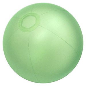 12" Inflatable Opaque Green Beach Ball 1 12" Inflatable Opaque Green Beach Ball 1