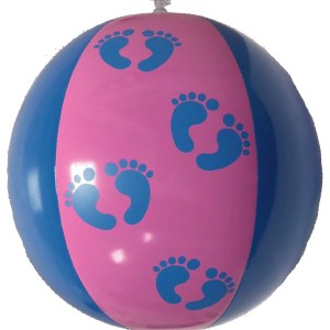 16"Deflated Inflatable Gender Beach Ball 1 16"Deflated Inflatable Gender Beach Ball 1
