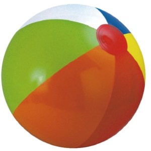 16" Inflatable Alternating Multi-Color Beach Ball 1 16" Inflatable Alternating Multi-Color Beach Ball 1