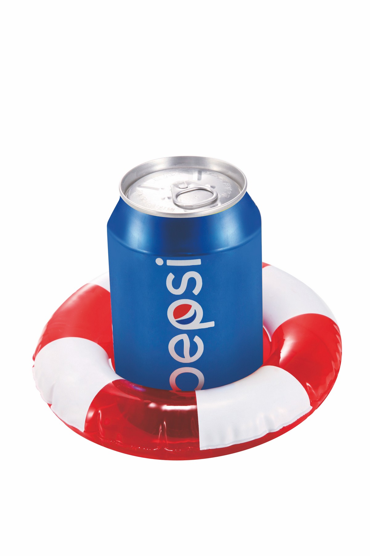 Inflatable Inflatable Life Preserver Shaped Drink Holder 1
