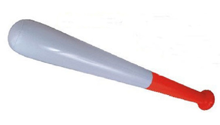 28" Inflatable Baseball Bat (White/Red) 1 28" Inflatable Baseball Bat (White/Red) 1