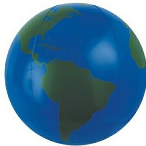 20" Inflatable Globe Beach Ball 1 20" Inflatable Globe Beach Ball 1