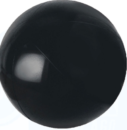 36" Inflatable Solid Black Beach Ball 1 36" Inflatable Solid Black Beach Ball 1