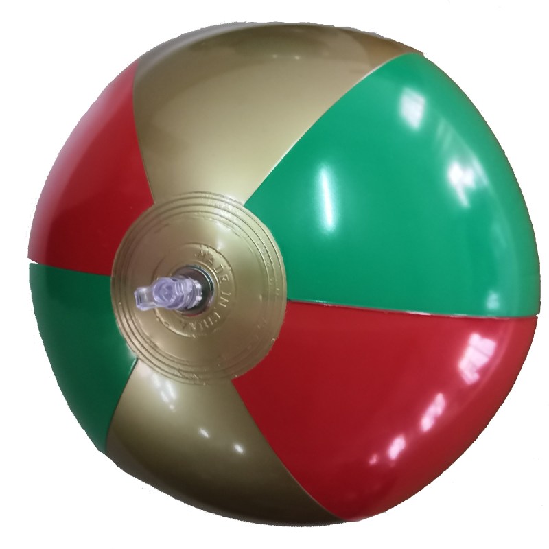 16" Inflatable Holiday Beach Ball 1 16" Inflatable Holiday Beach Ball 1
