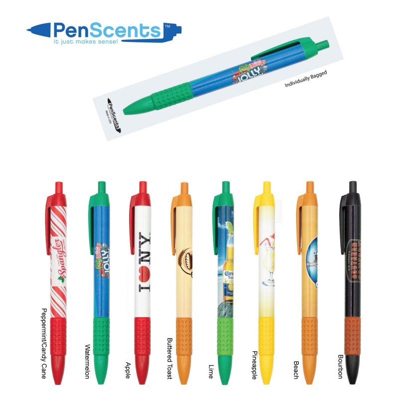 PenScents® Scented Pens Series 2 - CMYK Full Color Imprint (Individually Bagged) 1 PenScents® Scented Pens Series 2 - CMYK Full Color Imprint (Individually Bagged) 1