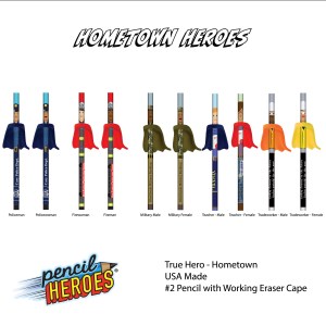 PENCIL HEROES® - Hometown - Individually Bagged Unassembled 1 PENCIL HEROES® - Hometown - Individually Bagged Unassembled 1