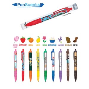 PenScents™ Scented Pens - CMYK Full Color Imprint (Individually Tubed) 1 PenScents™ Scented Pens - CMYK Full Color Imprint (Individually Tubed) 1