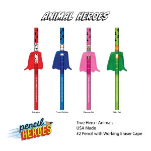 Pencil Heroes® - Animal Series - Unassembled Bulk Pack 1 Pencil Heroes® - Animal Series - Unassembled Bulk Pack 1