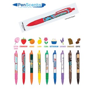 PenScents™ Scented Pens - CMYK Full Color Imprint (Individually Bagged) 1 PenScents™ Scented Pens - CMYK Full Color Imprint (Individually Bagged) 1