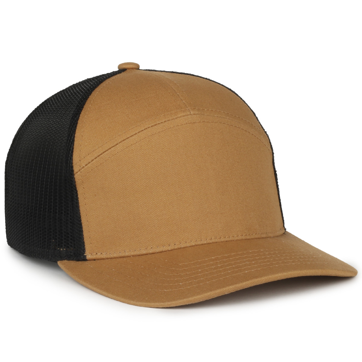 Seven Panel Cap w/Mesh Back 1