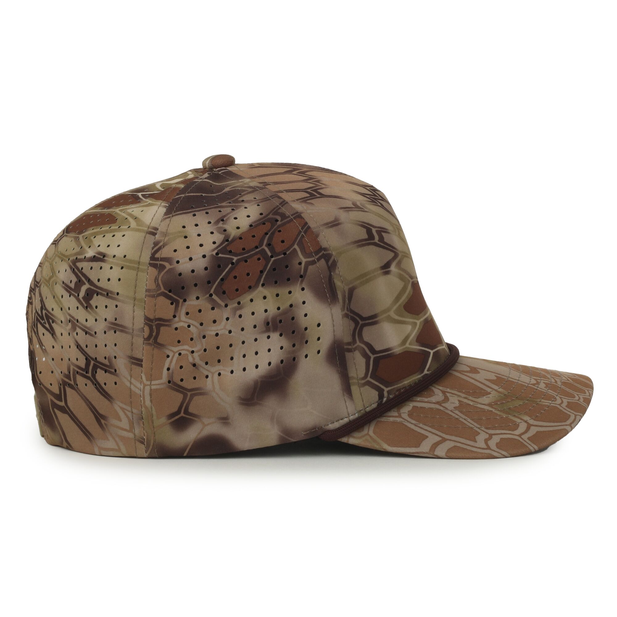 Perforated Camouflage 5-Panel Cap 1