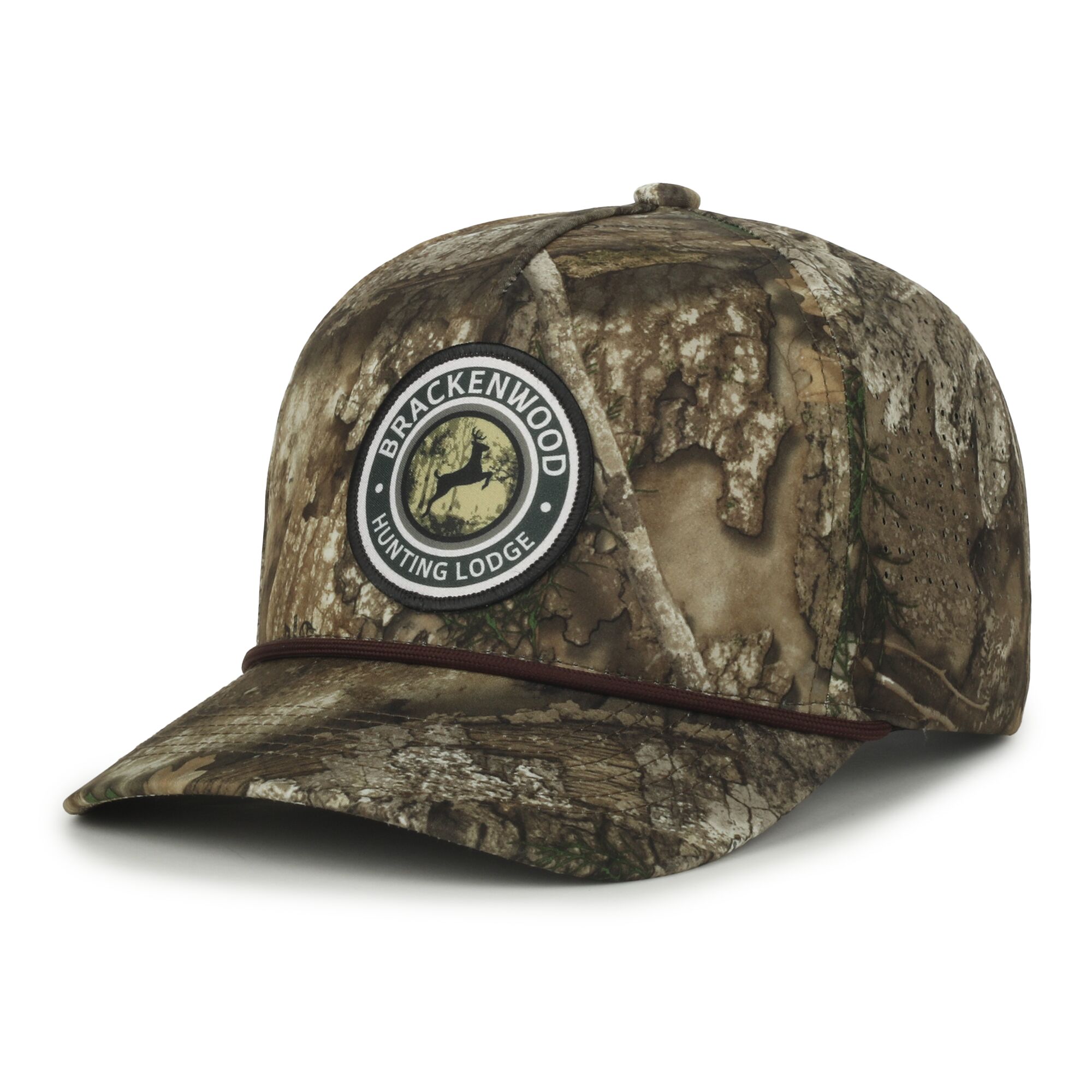 Perforated Camouflage 5-Panel Cap 1