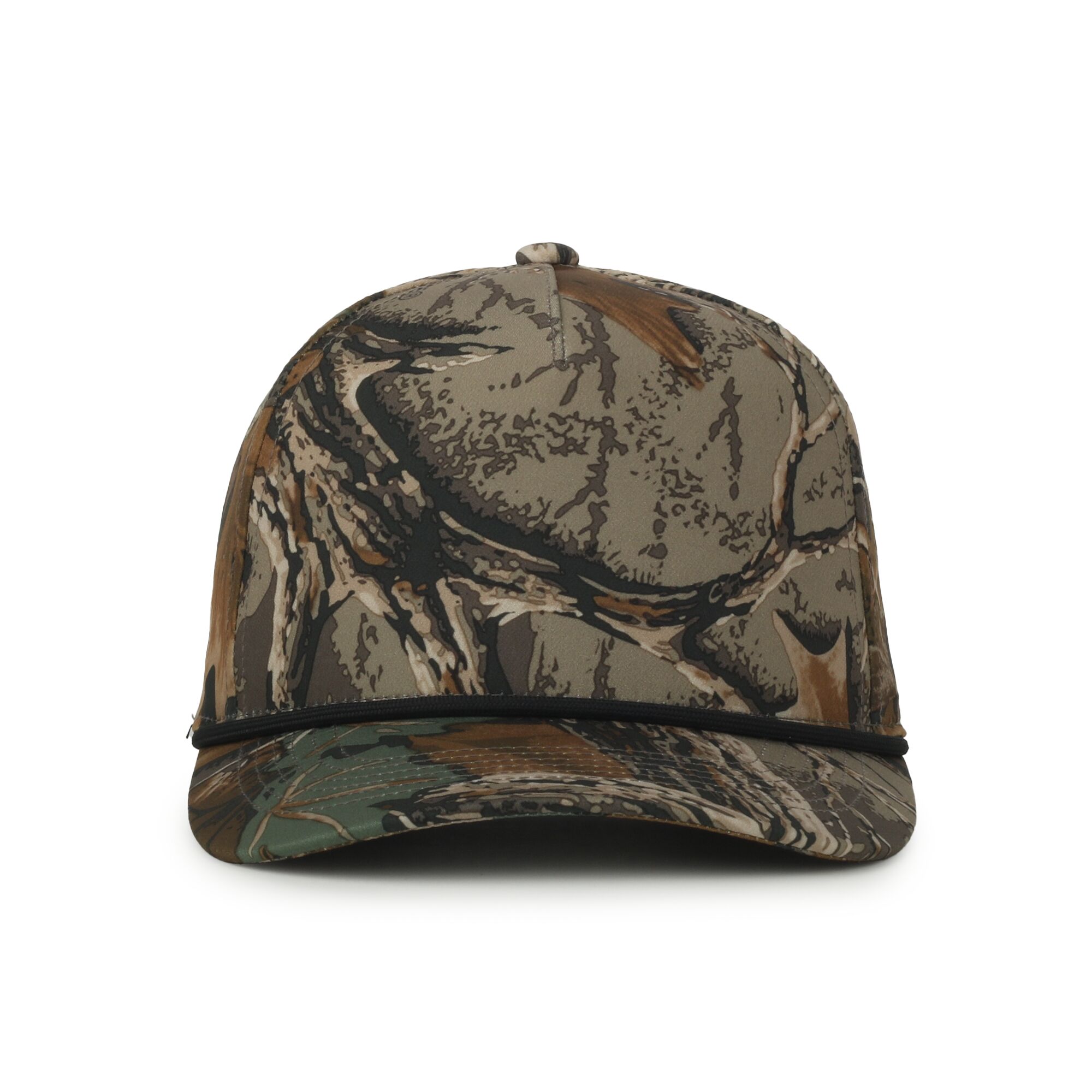Perforated Camouflage 5-Panel Cap 1