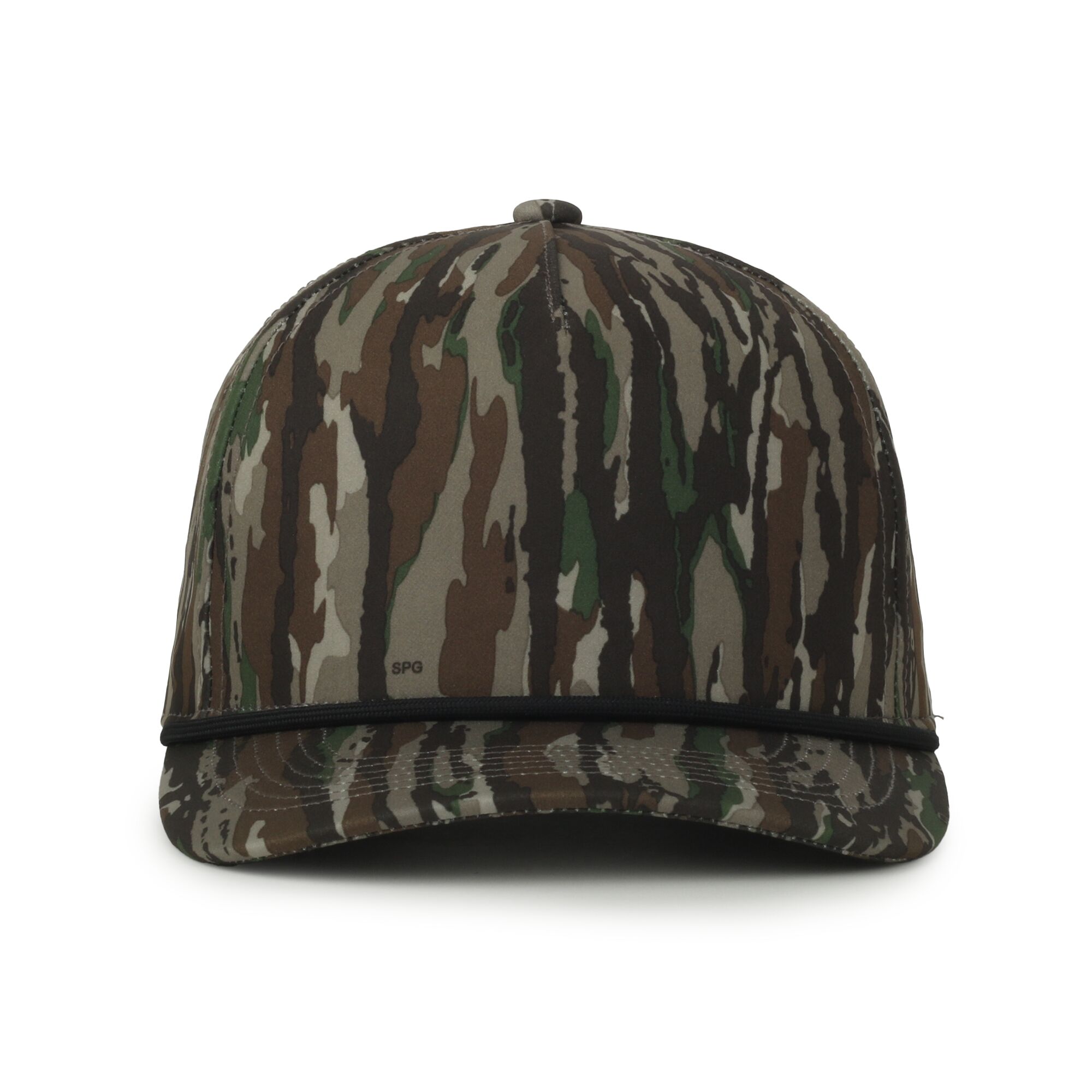 Perforated Camouflage 5-Panel Cap 1