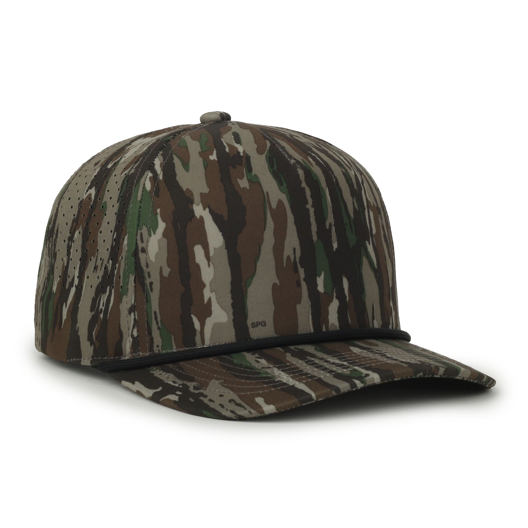 Perforated Camouflage 5-Panel Cap 1