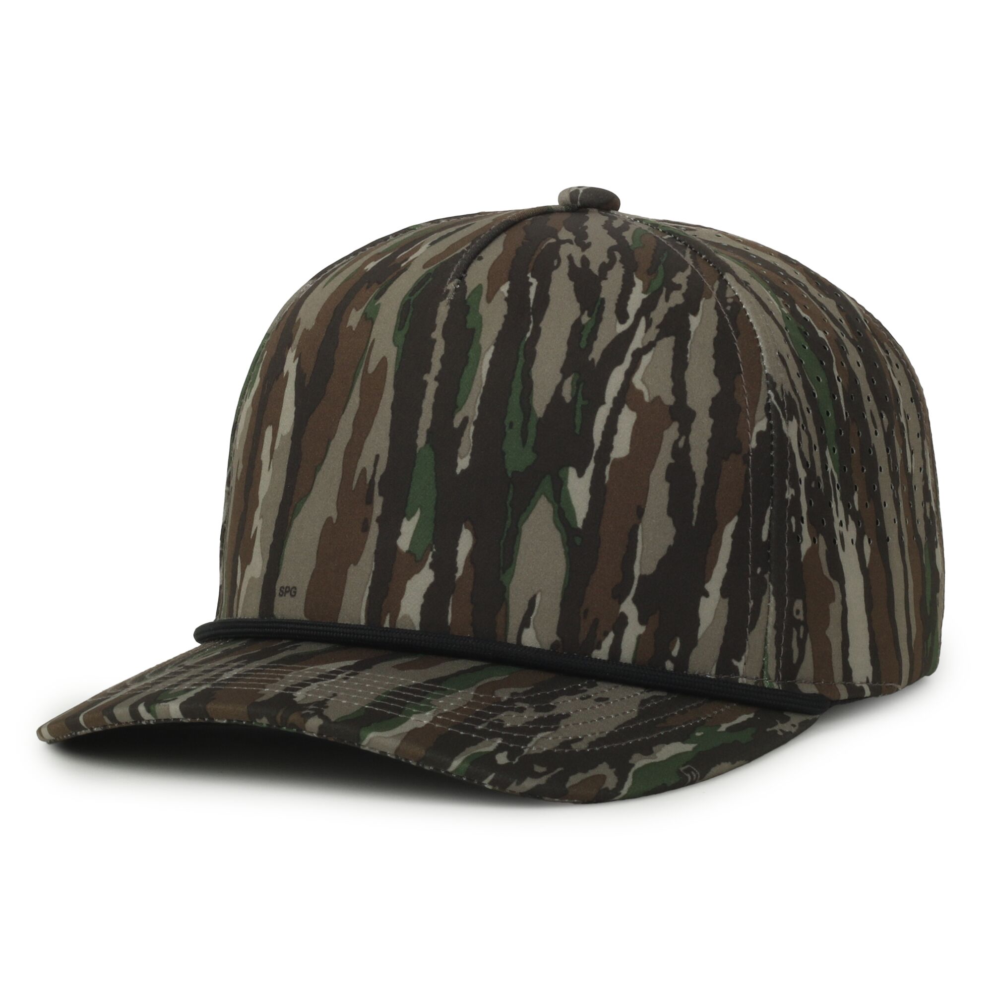 Perforated Camouflage 5-Panel Cap 1