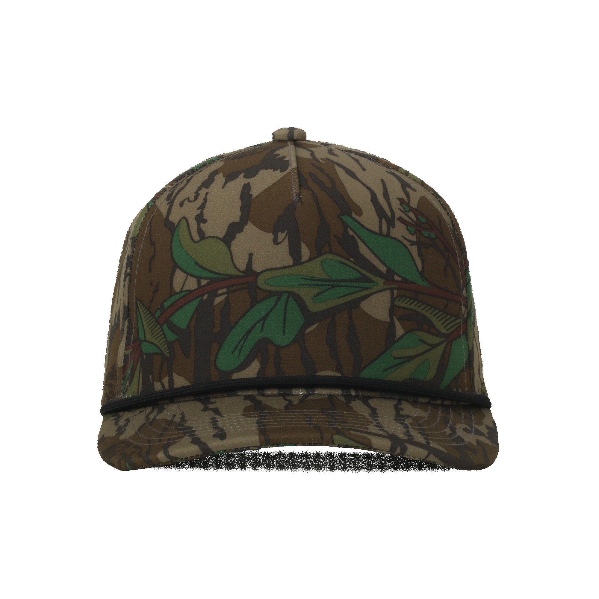 Perforated Camouflage 5-Panel Cap 1
