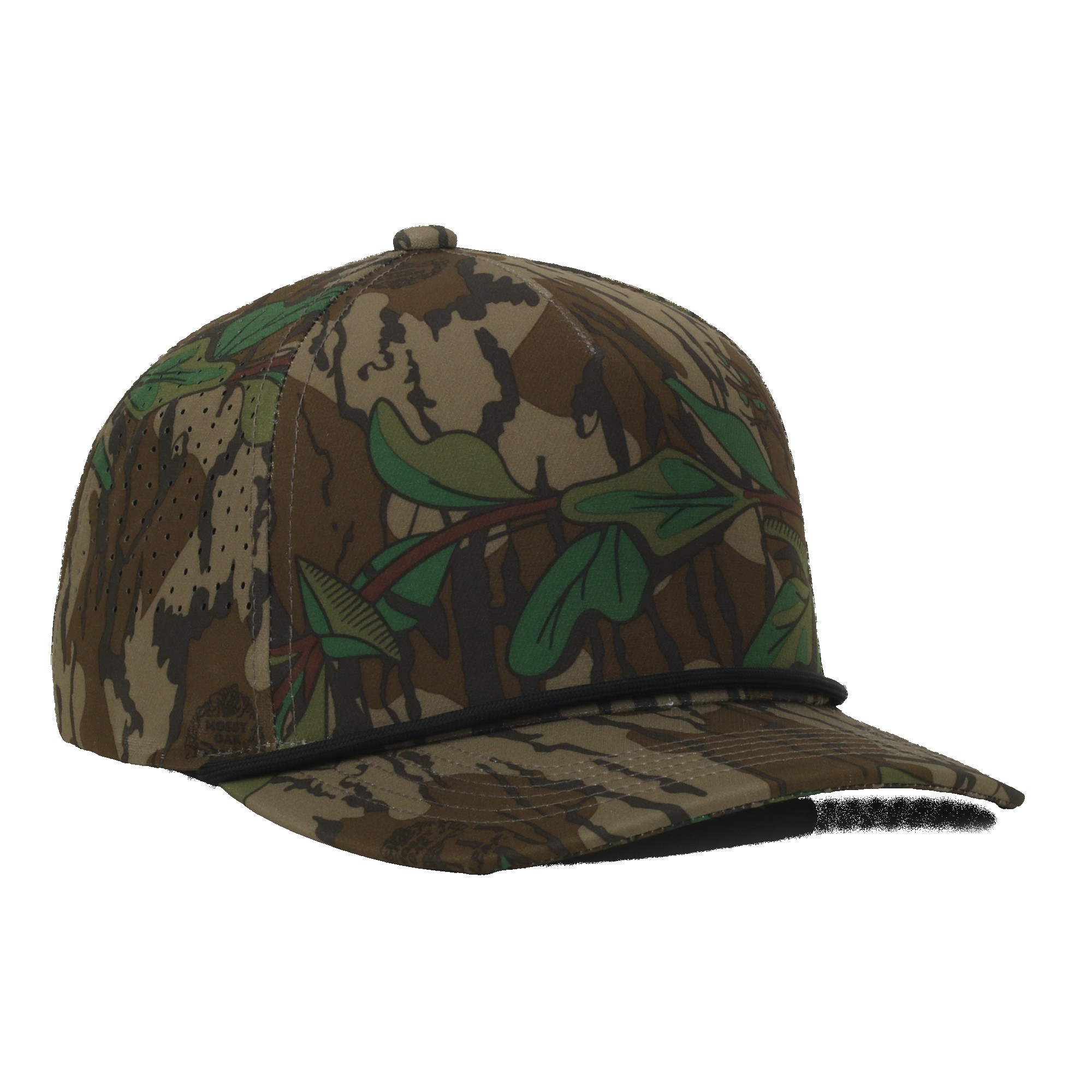 Perforated Camouflage 5-Panel Cap 1