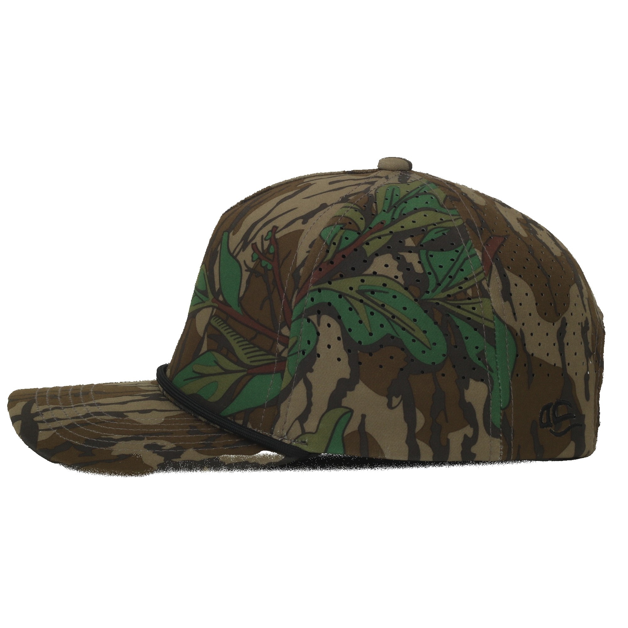 Perforated Camouflage 5-Panel Cap 1
