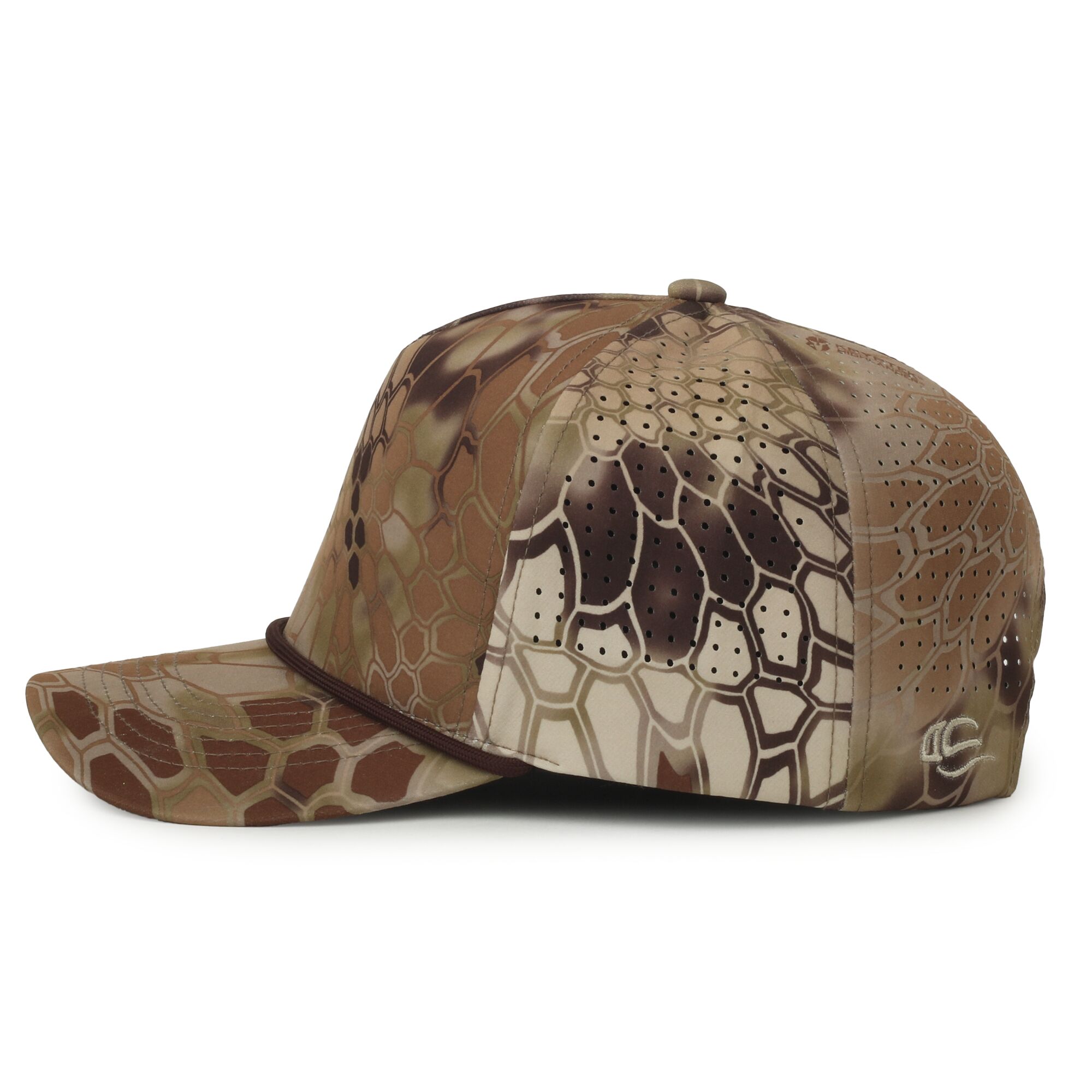 Perforated Camouflage 5-Panel Cap 1