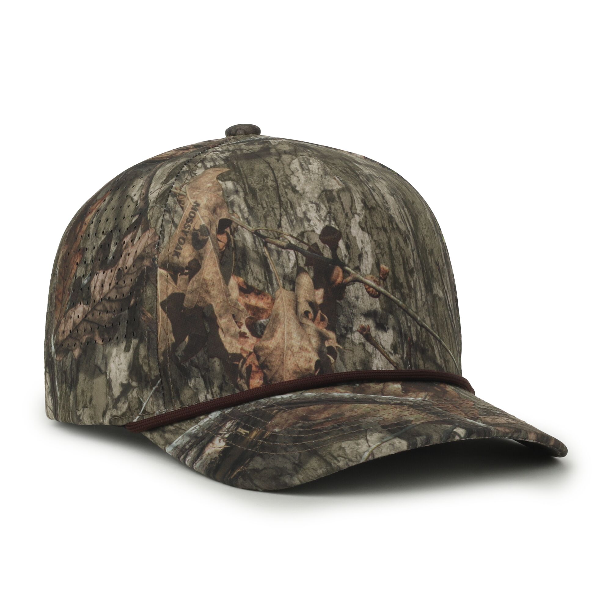 Perforated Camouflage 5-Panel Cap 1