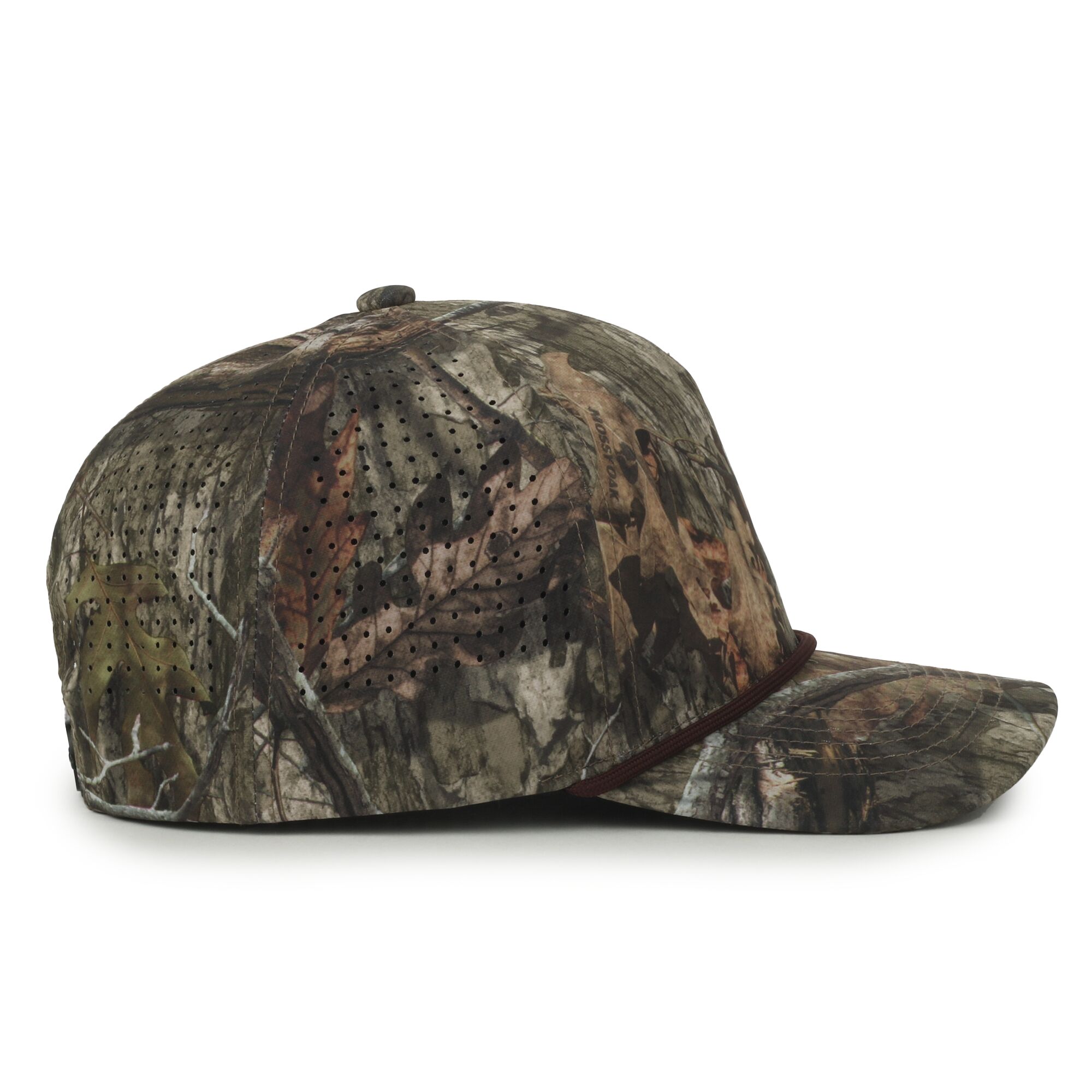 Perforated Camouflage 5-Panel Cap 1