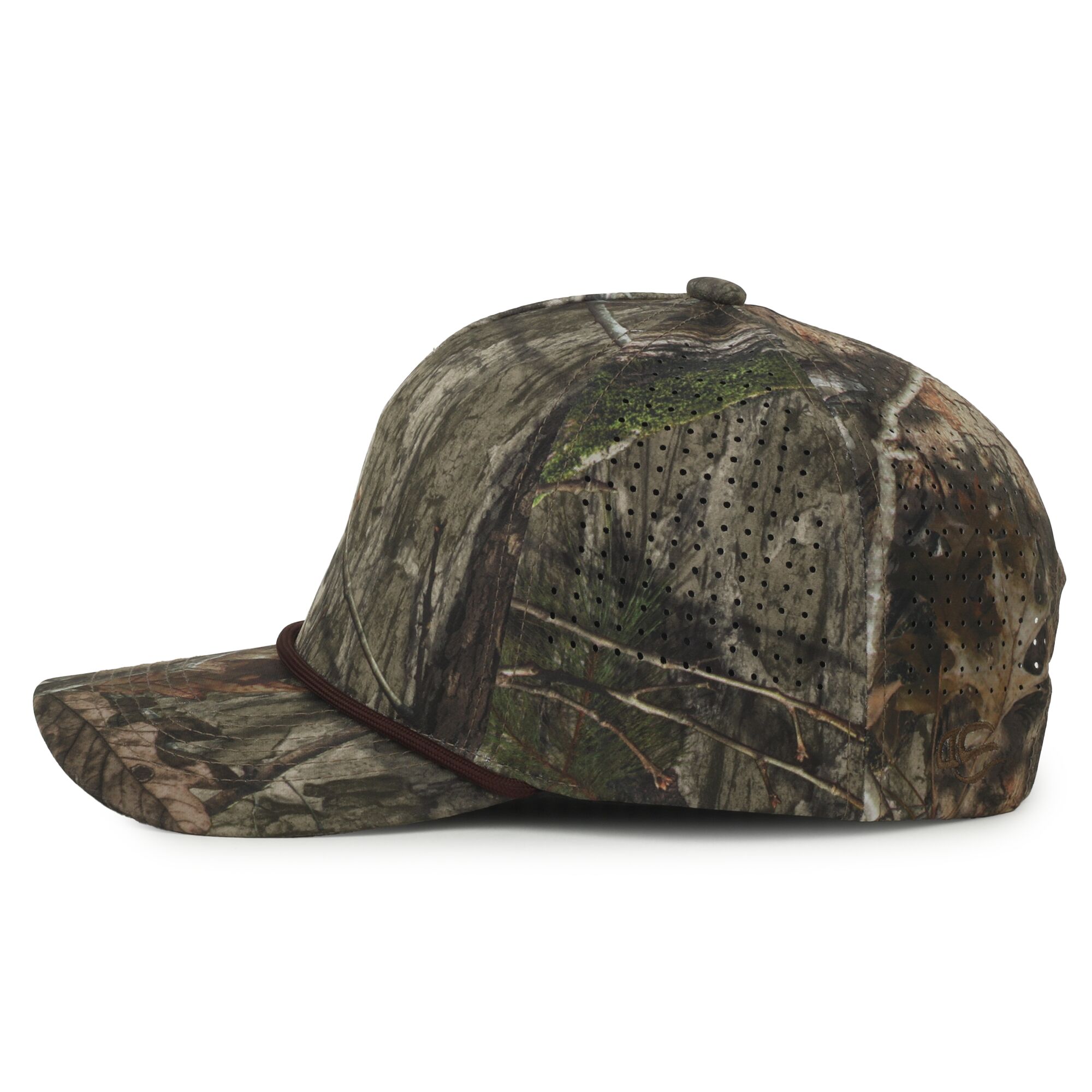 Perforated Camouflage 5-Panel Cap 1