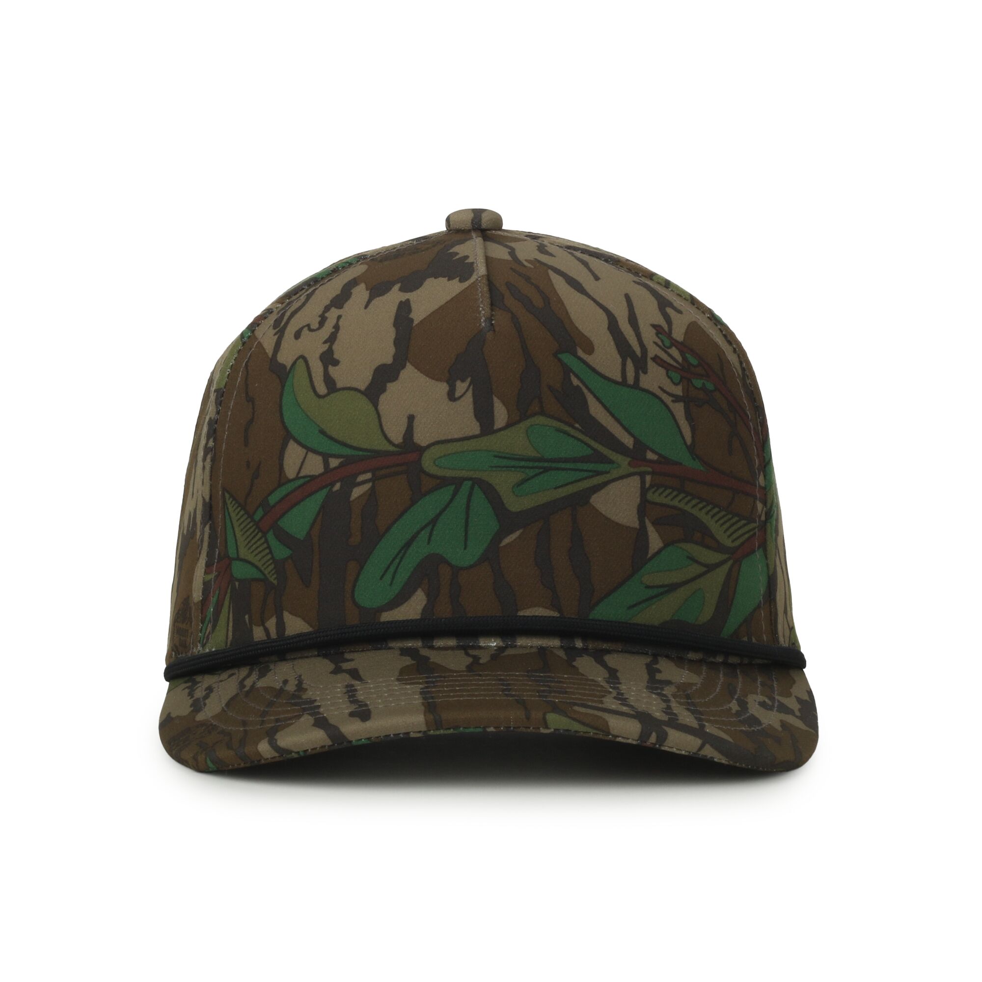 Perforated Camouflage 5-Panel Cap 1