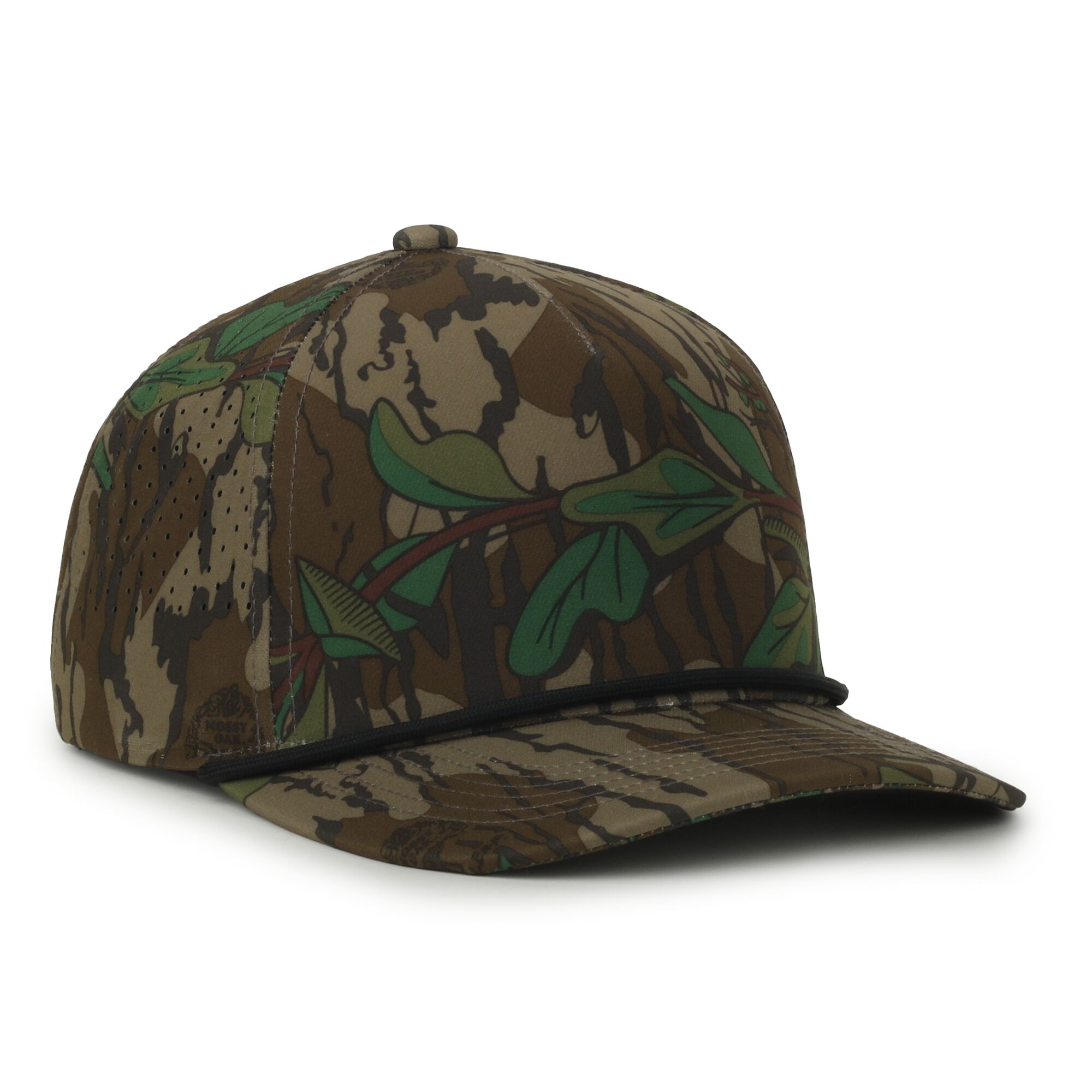 Perforated Camouflage 5-Panel Cap 1