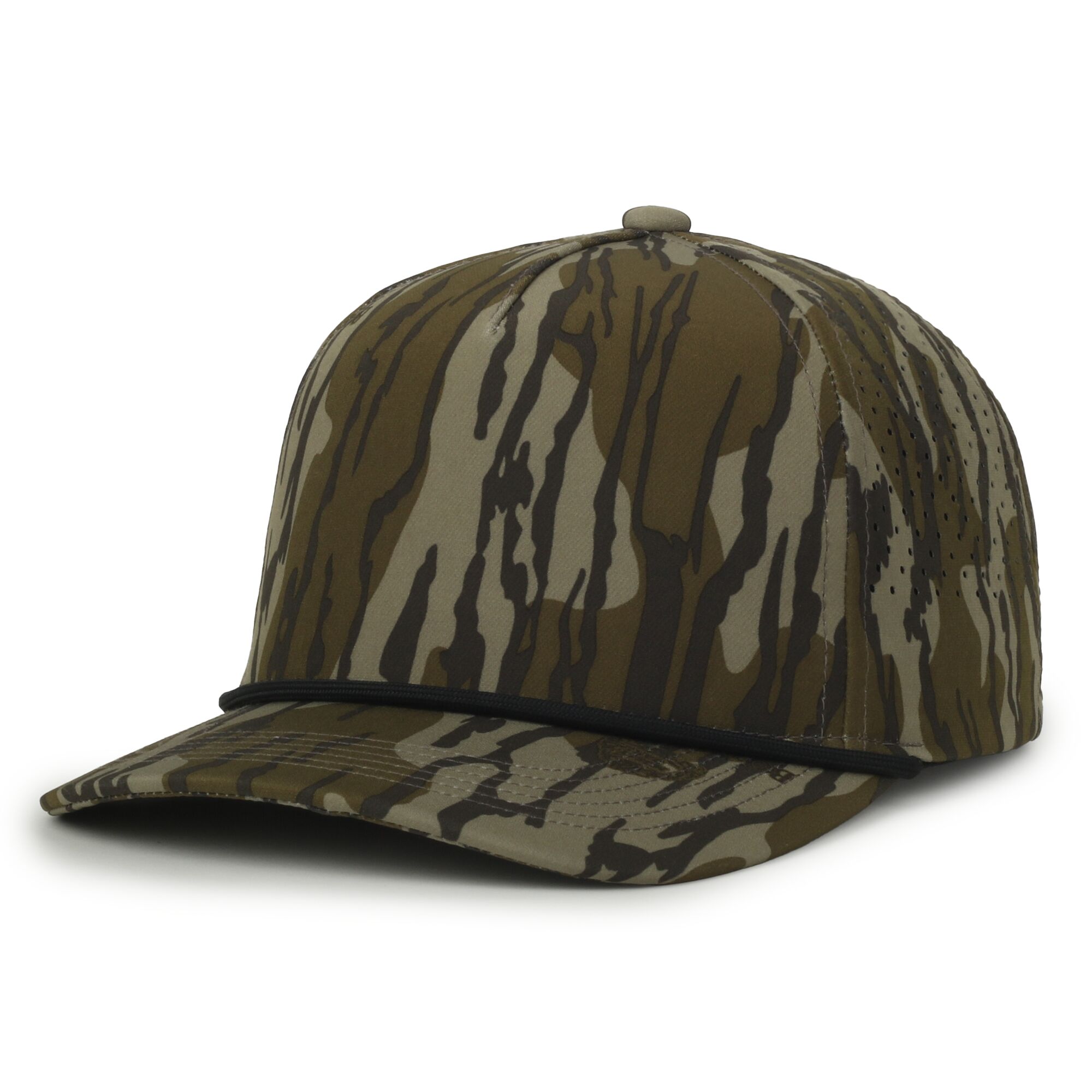Perforated Camouflage 5-Panel Cap 1