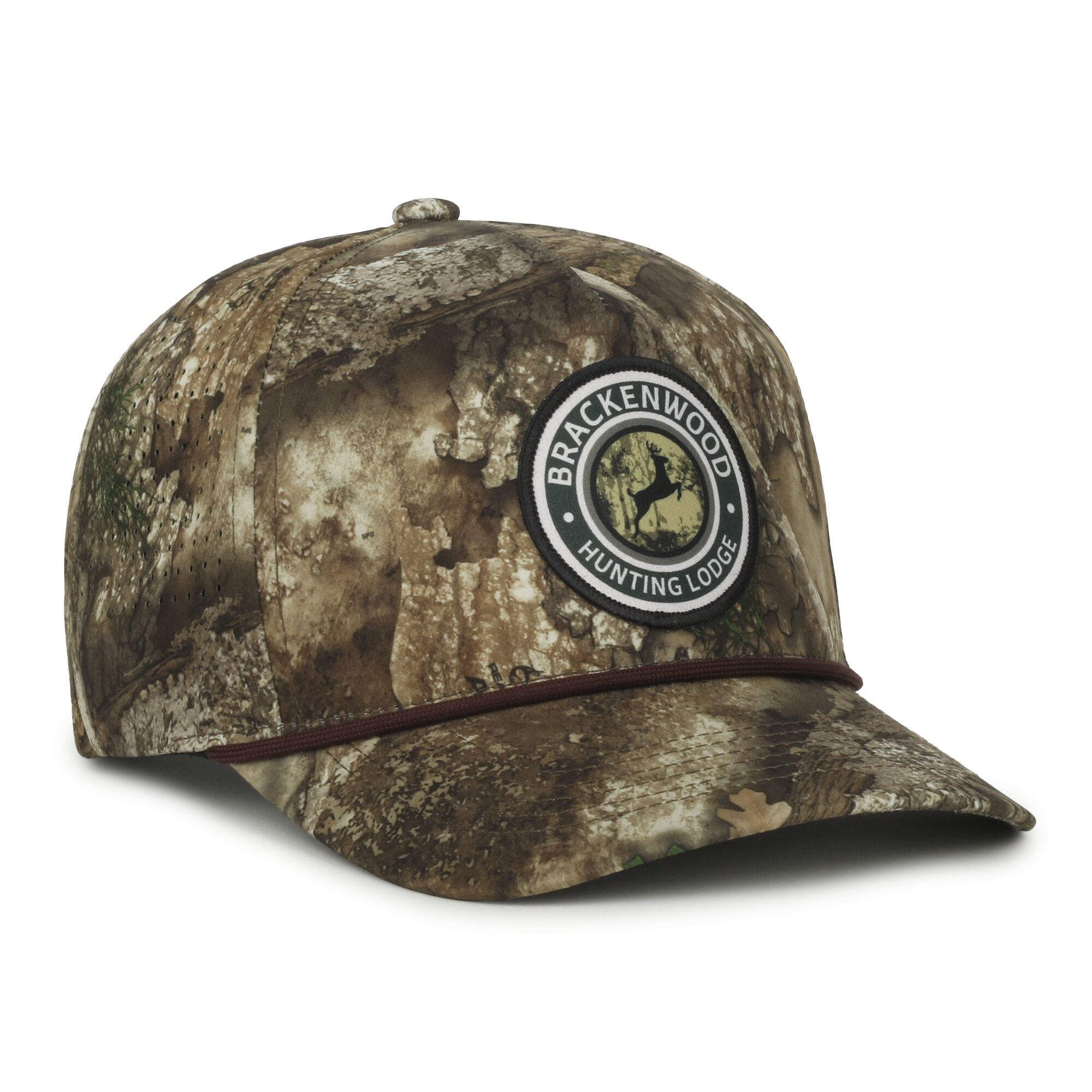 Perforated Camouflage 5-Panel Cap 1