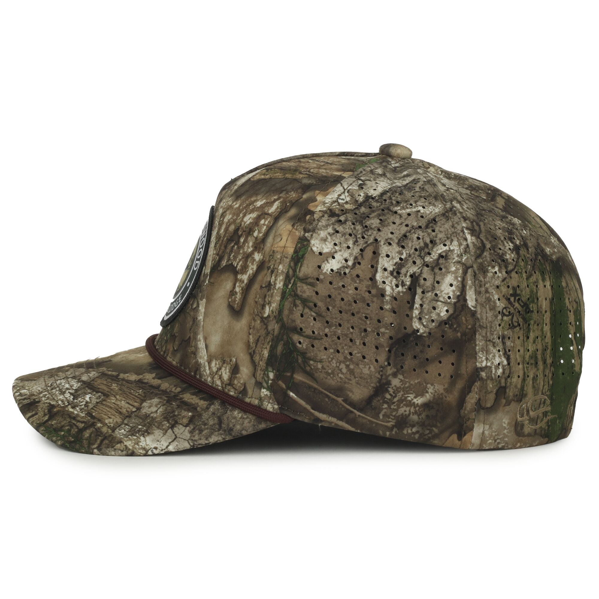 Perforated Camouflage 5-Panel Cap 1