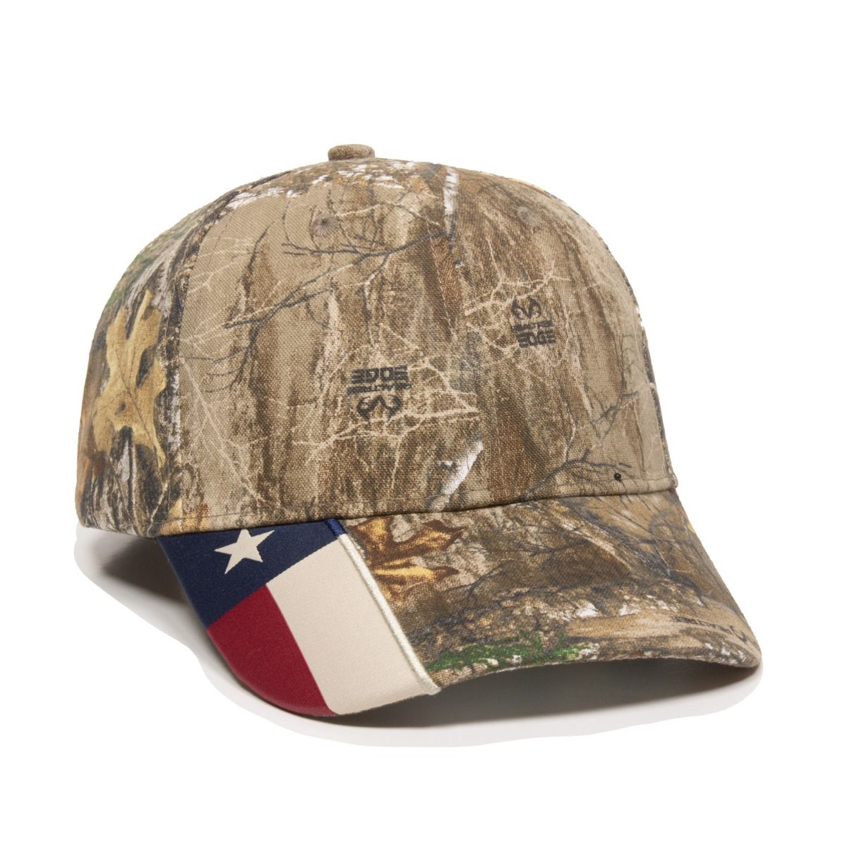 Structured Cap w/Camo Flag Visor Insert 2