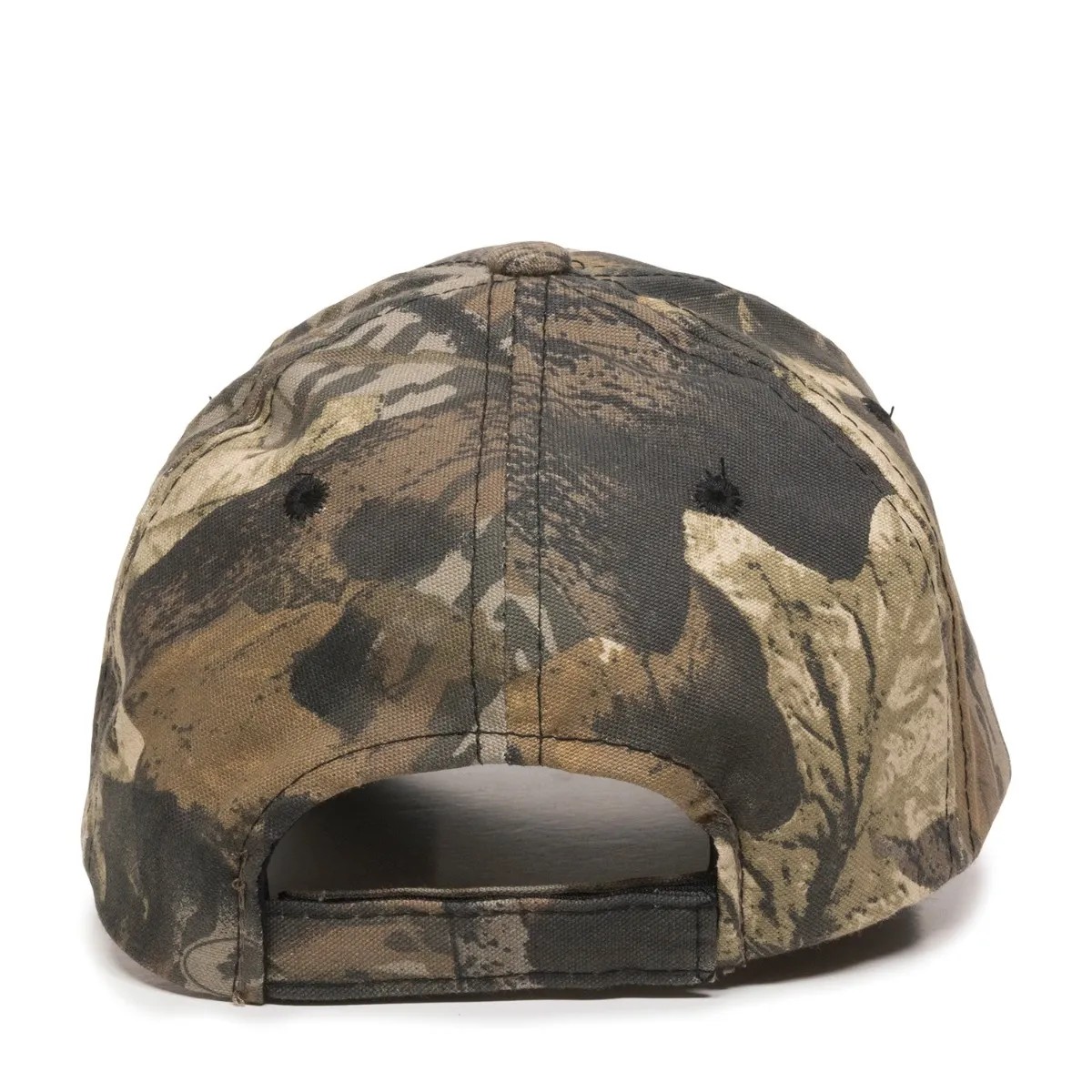 Camo Cap w/Solid Back 2