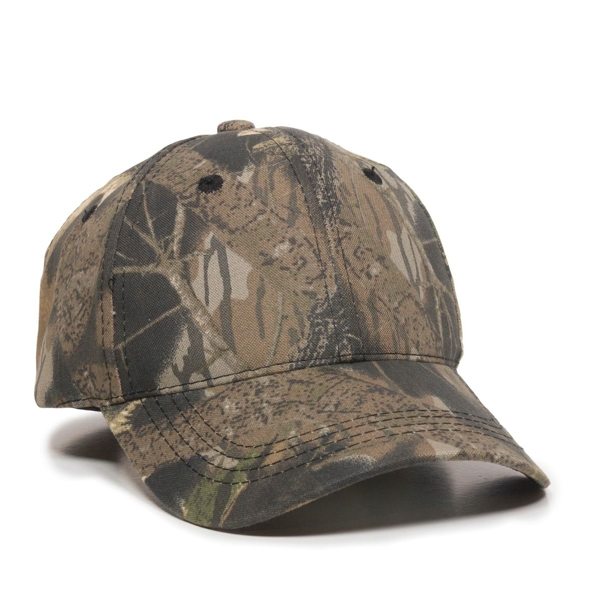 Camo Cap w/Solid Back 2