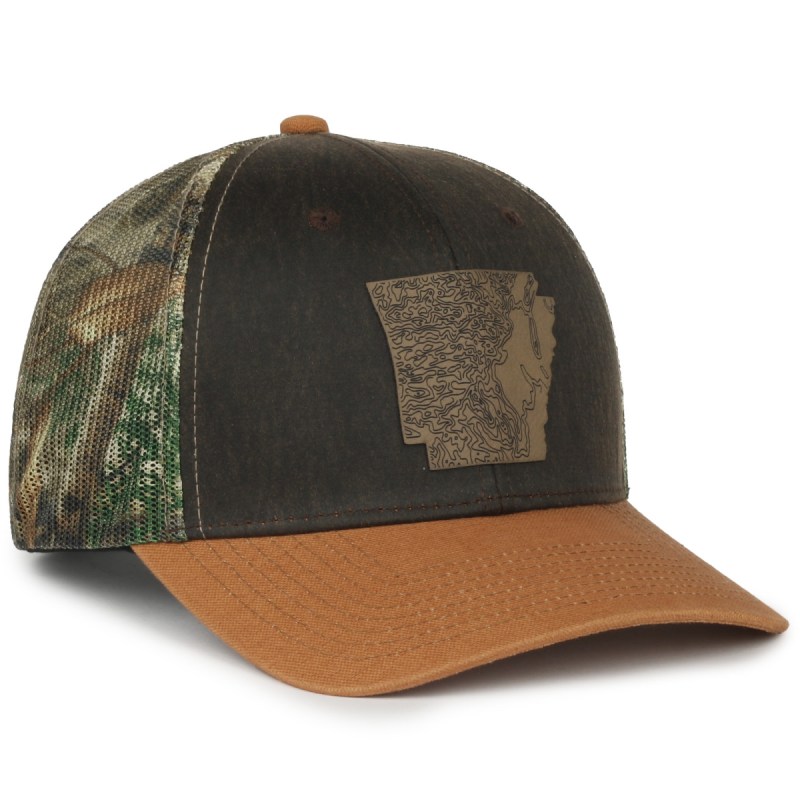 Premium Rugged Camo Trucker Cap w/Mesh Back 1 Premium Rugged Camo Trucker Cap w/Mesh Back 1