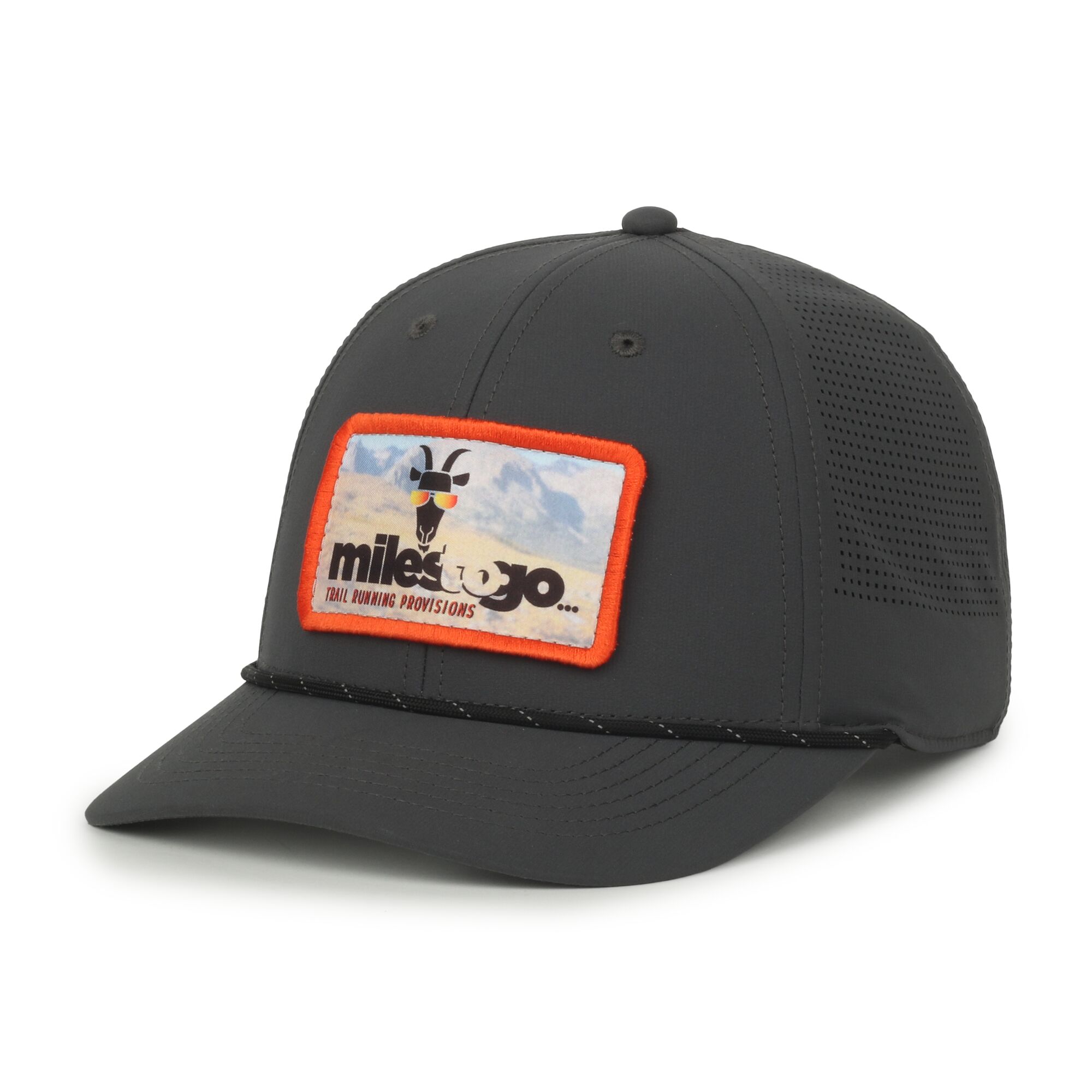 Perforated Performance Cap w/Cord 1