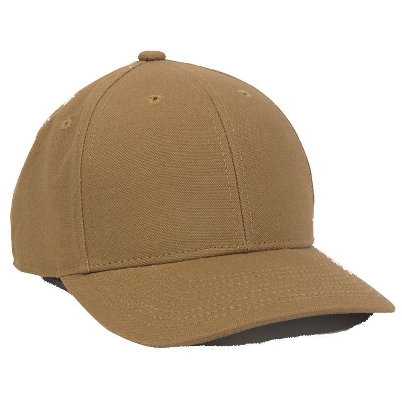 Washed Canvas Cap w/Solid Back 2 Washed Canvas Cap w/Solid Back 2
