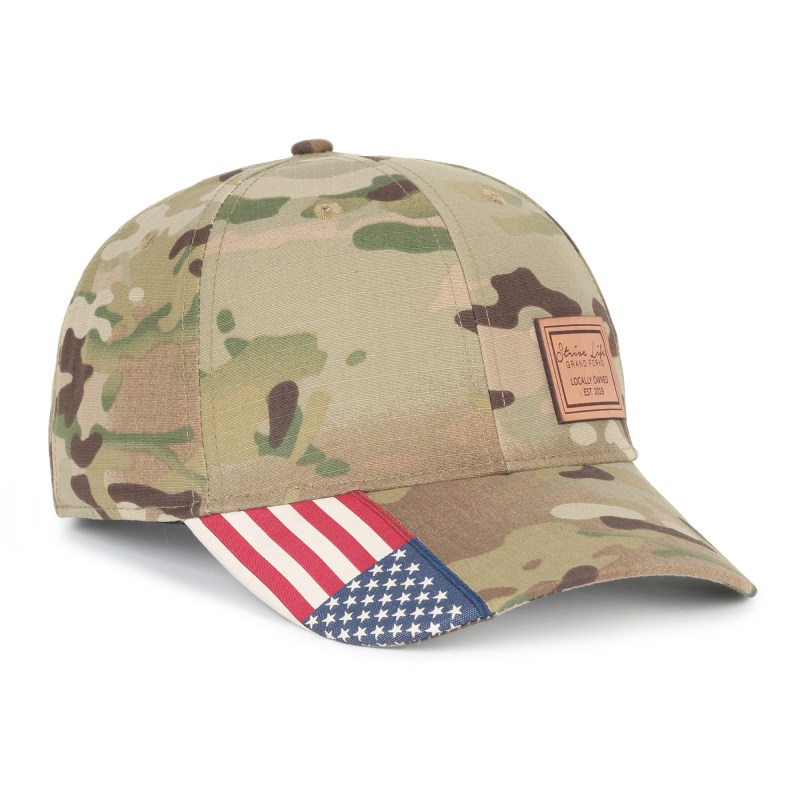 Multicam® Cap w/Flag Visor 1 Multicam® Cap w/Flag Visor 1