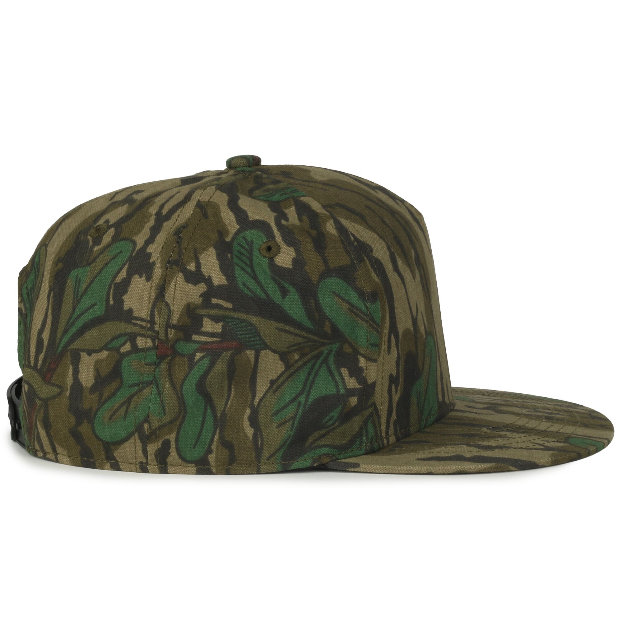 5-Panel High Crown Solid Back Cap 1