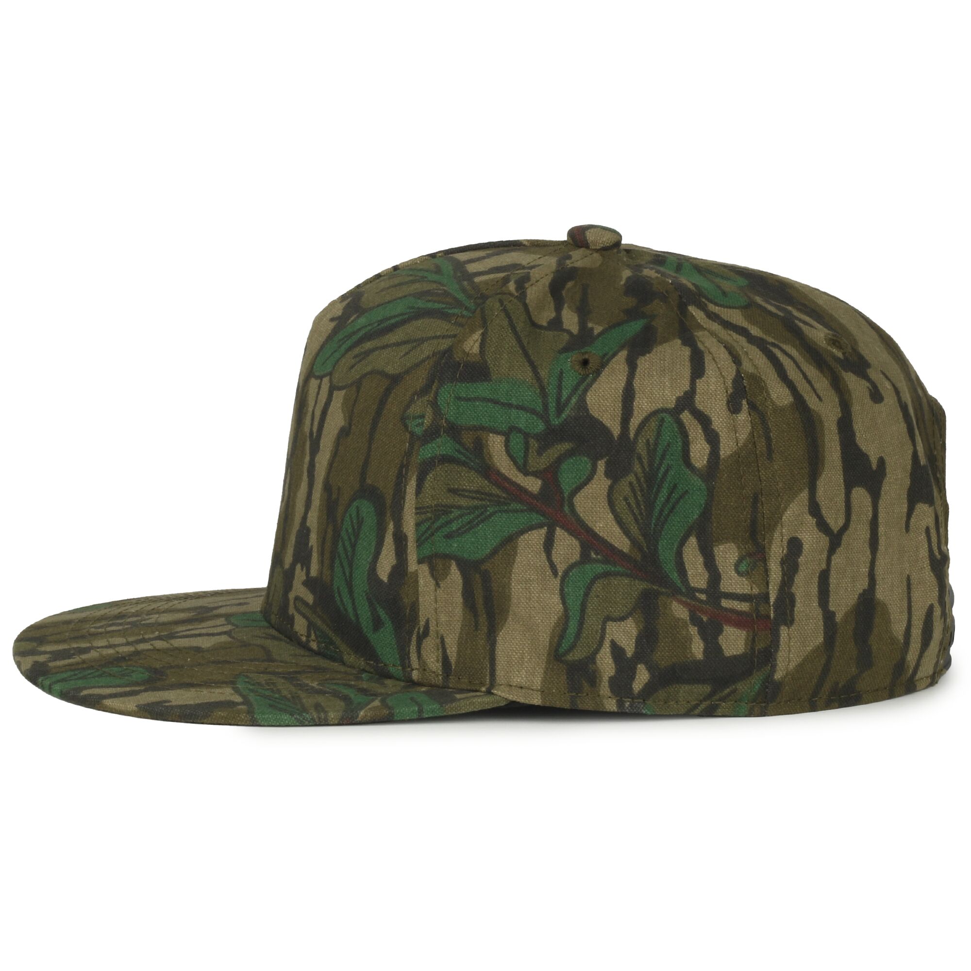 5-Panel High Crown Solid Back Cap 1