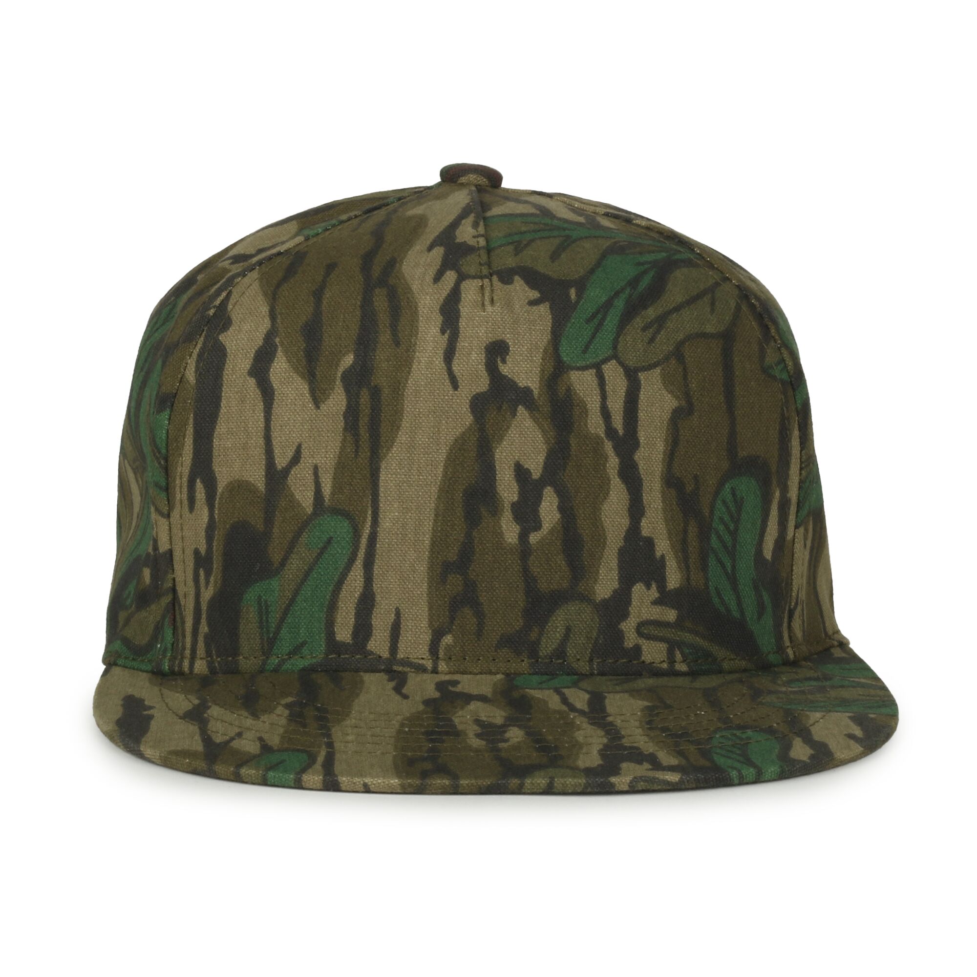 5-Panel High Crown Solid Back Cap 1