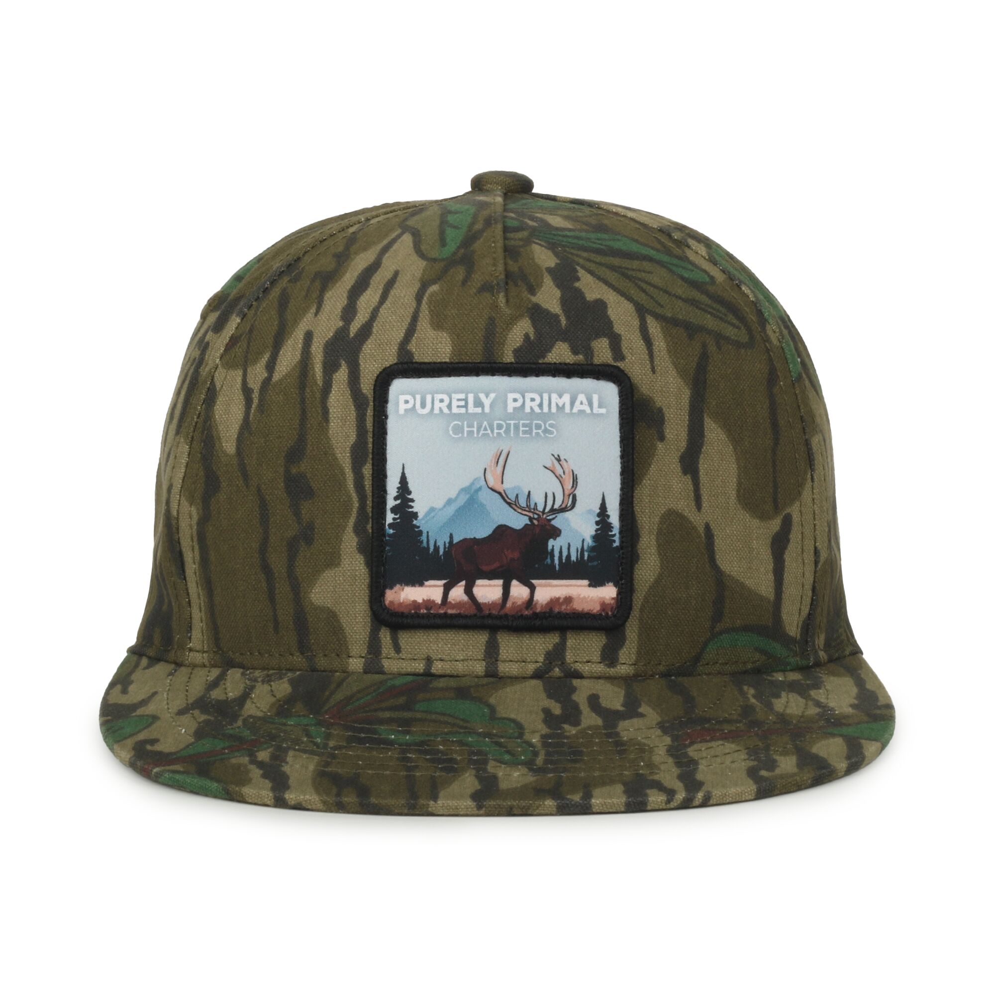 5-Panel High Crown Solid Back Cap 1