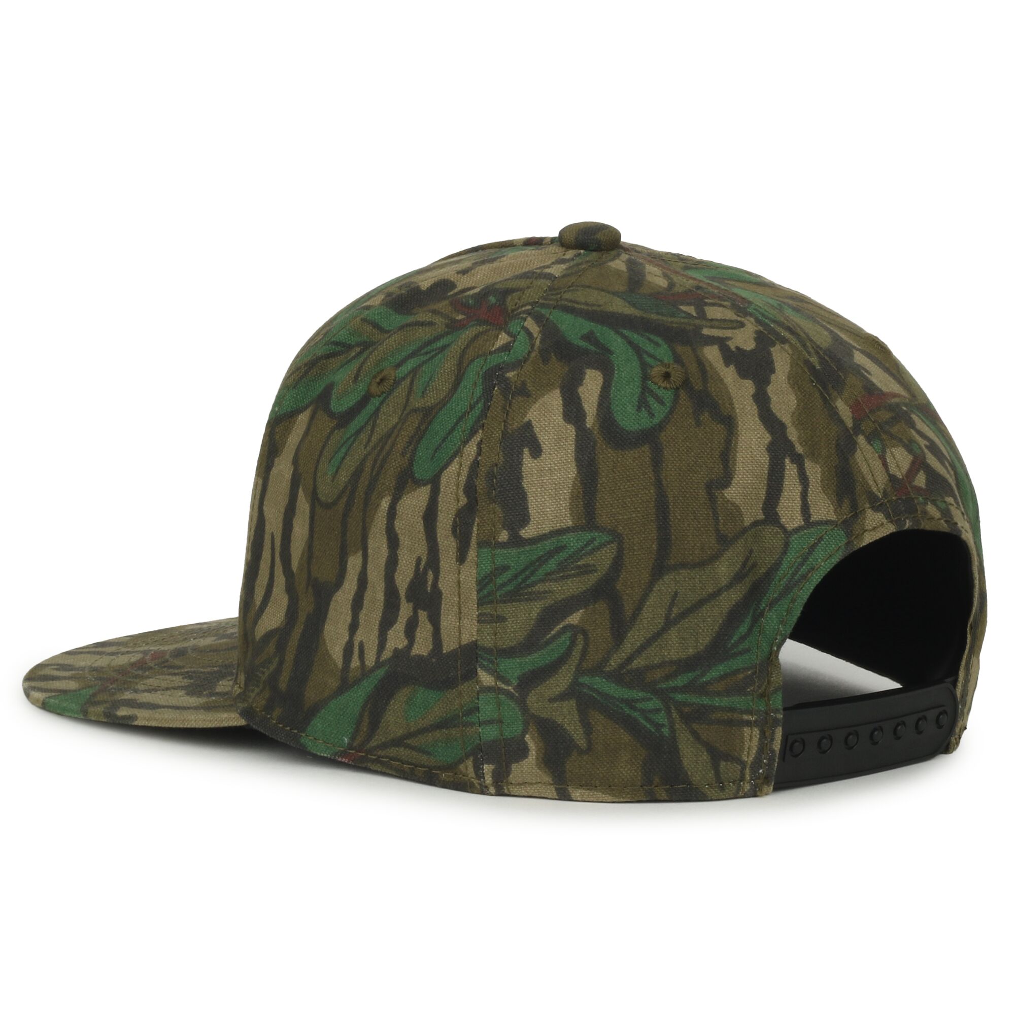 5-Panel High Crown Solid Back Cap 1