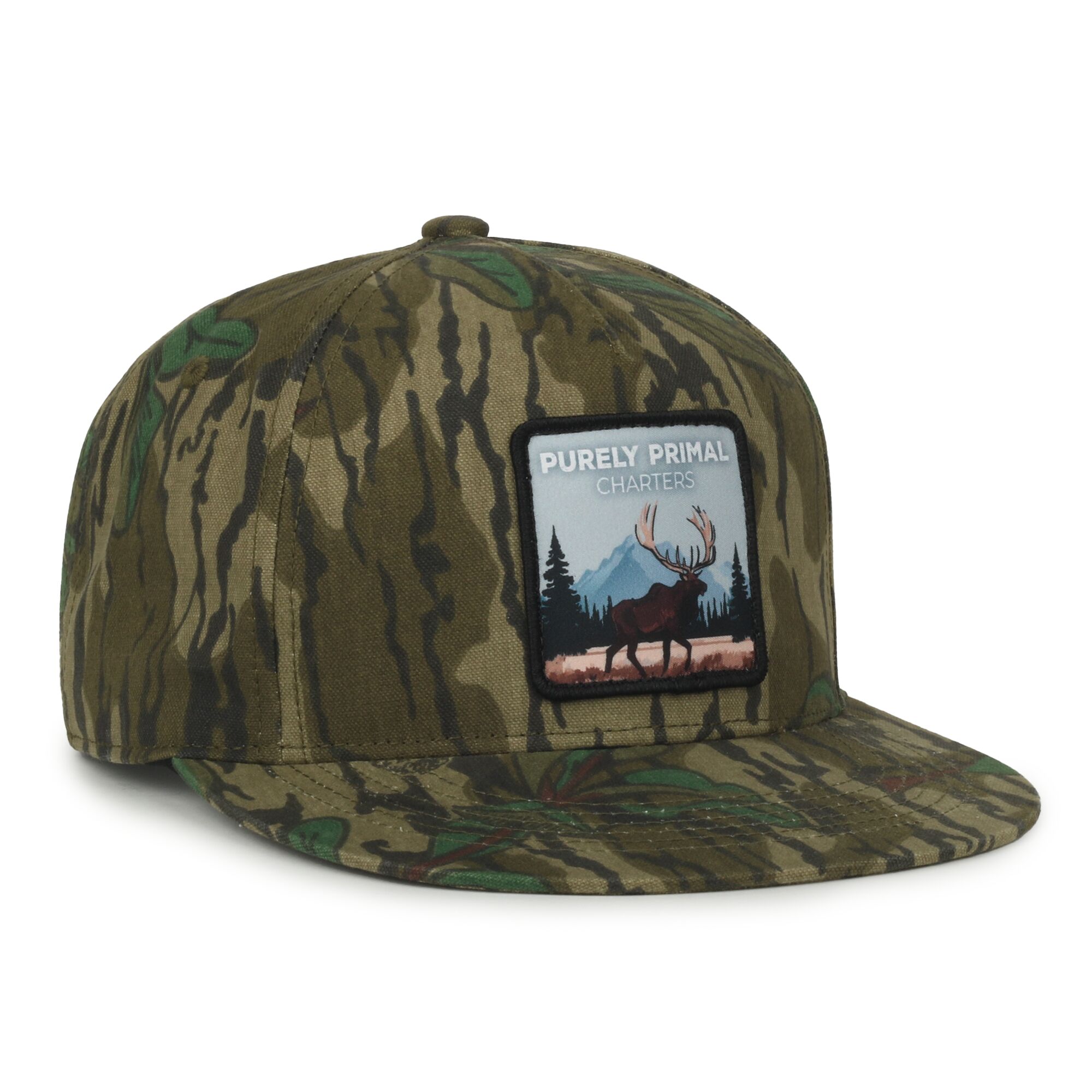5-Panel High Crown Solid Back Cap 1