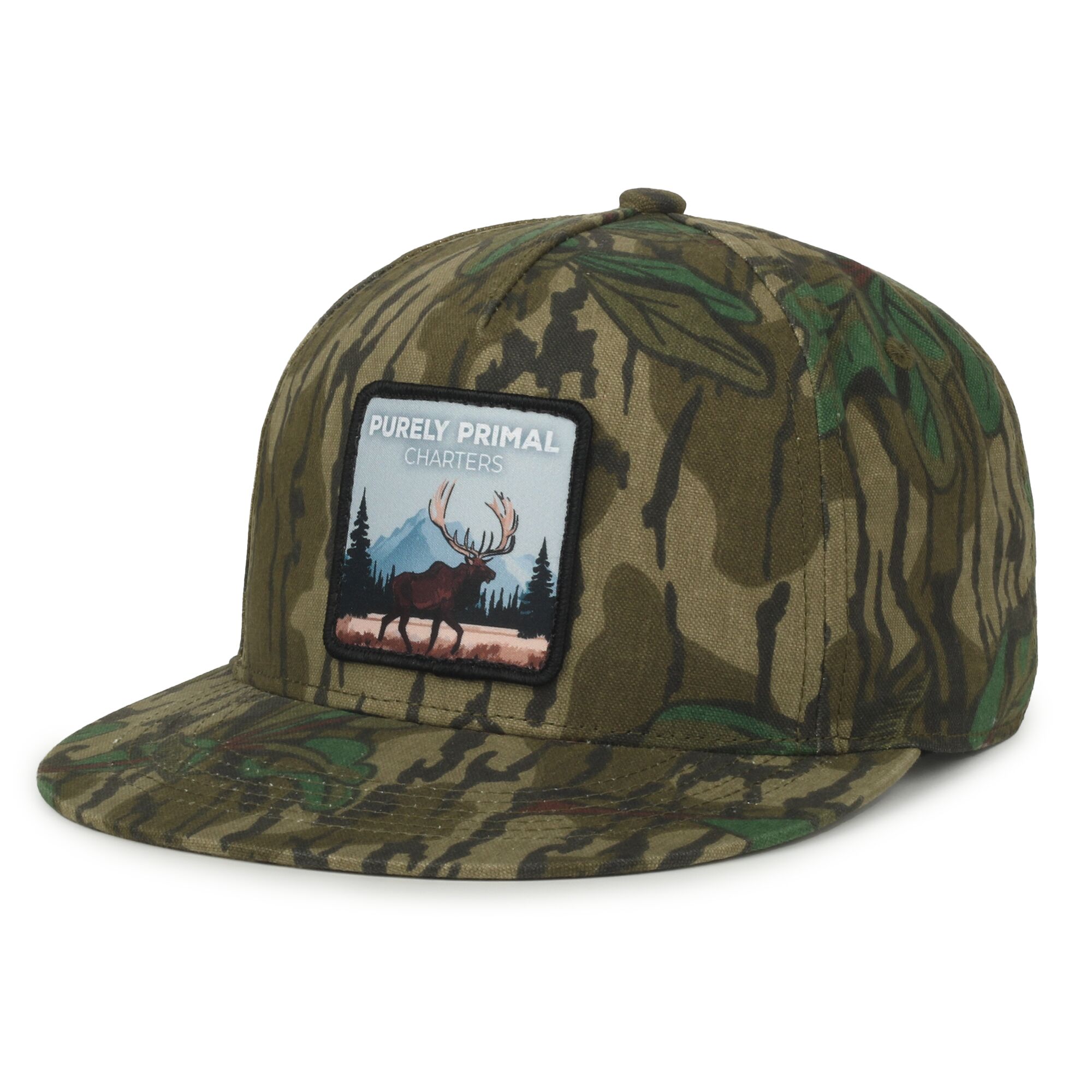 5-Panel High Crown Solid Back Cap 1