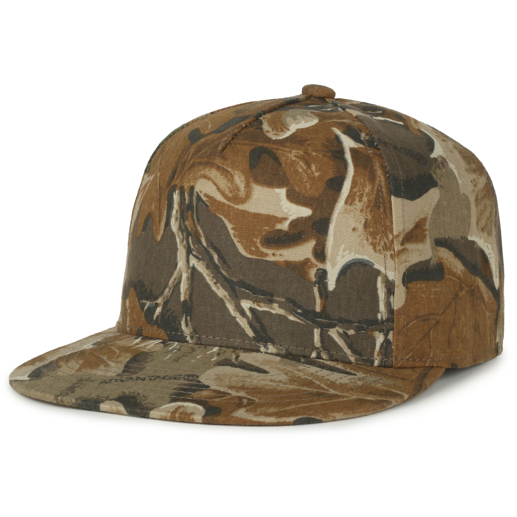 5-Panel High Crown Solid Back Cap 1