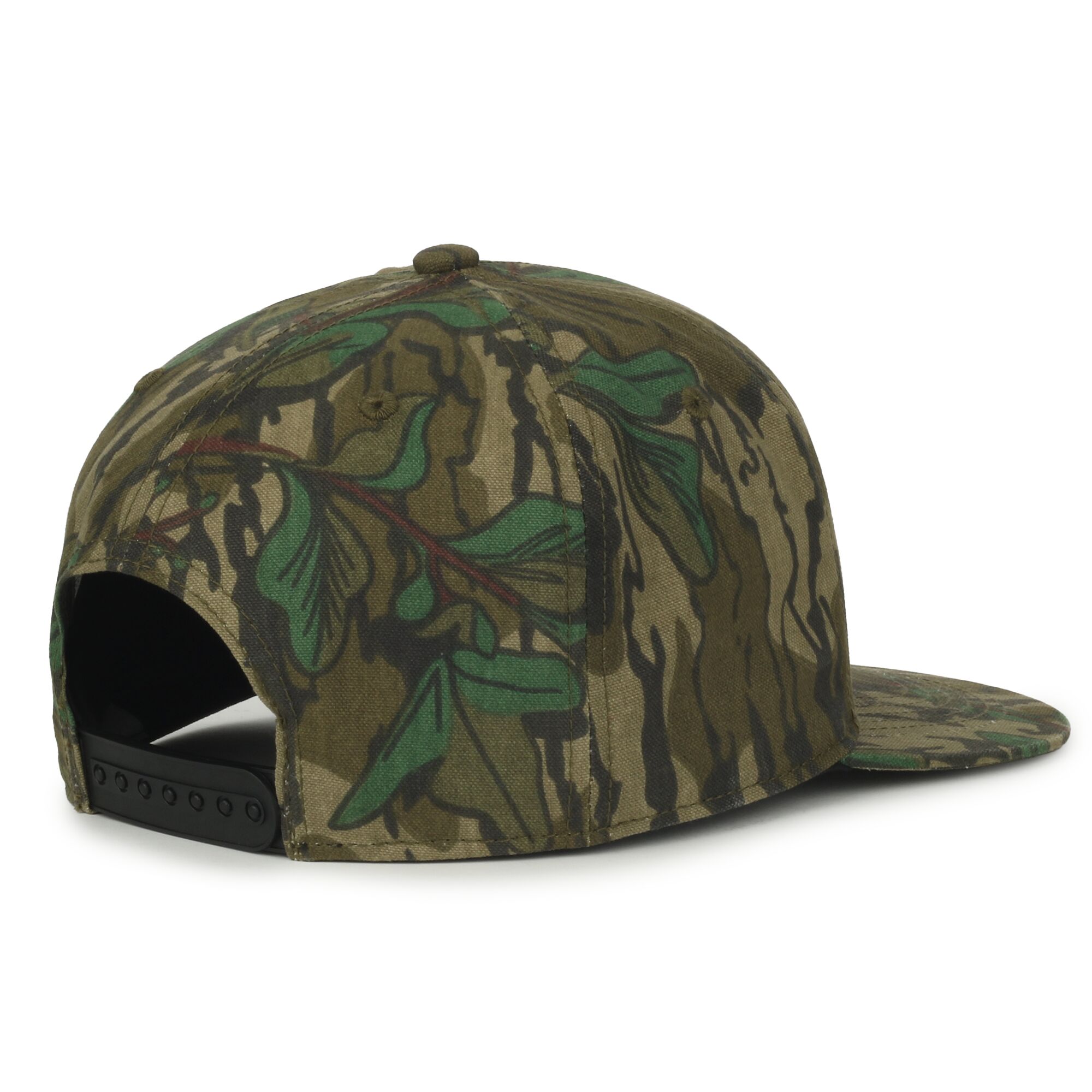 5-Panel High Crown Solid Back Cap 1