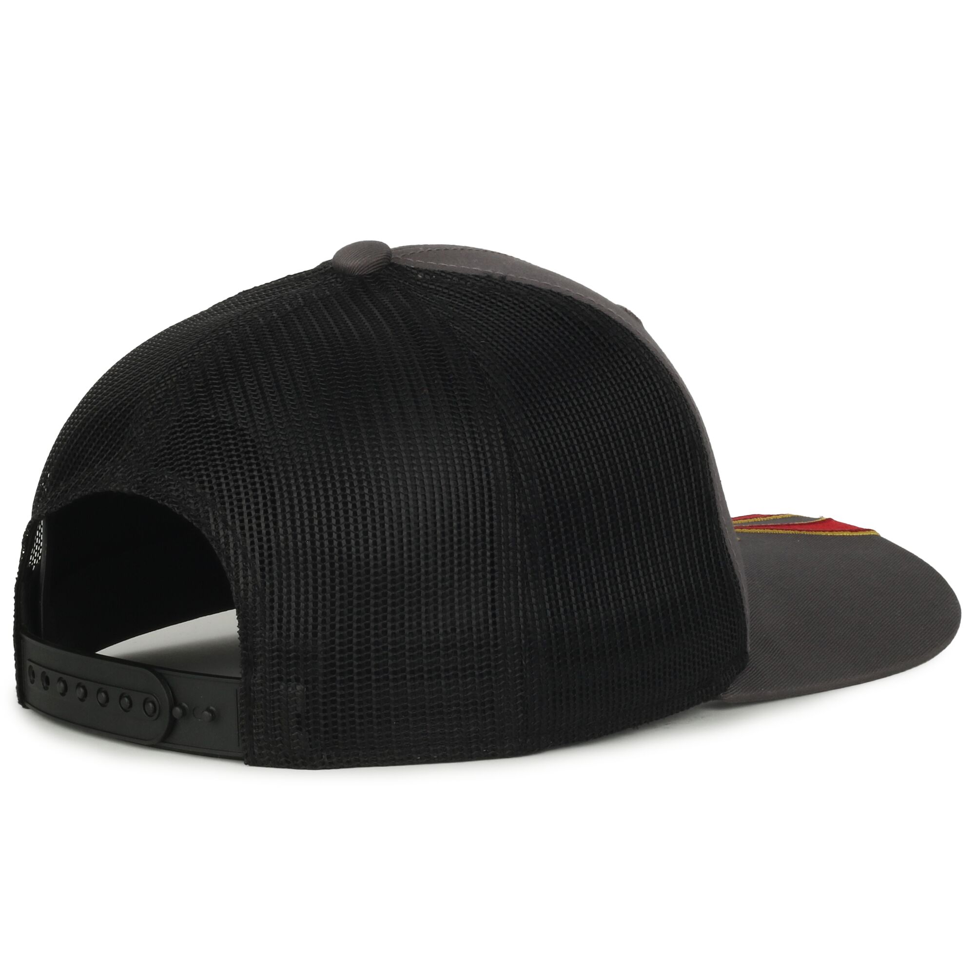 Flame Embroidery Mesh Back Cap 1